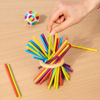 New 3in1 Wooden Stick and Tower Game Arithmetic Early Education Montessori Toys Thinking Training Parent-child Interactive Toy