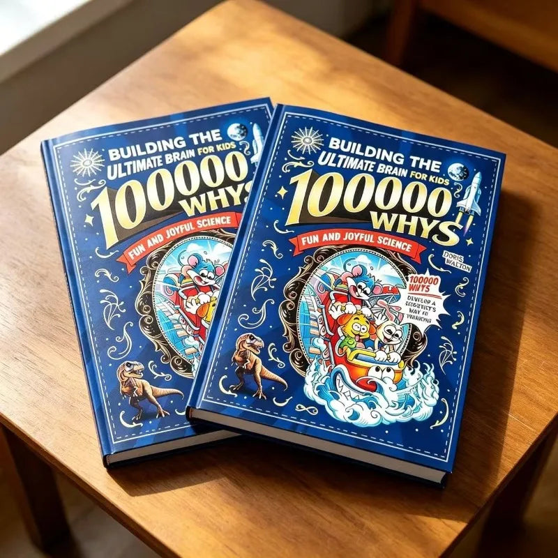 Building The Ultimate Brain: 100000 Whys – Fun and Joyful Science for Kids To Develop A Scientist’s Way of Thinking, Explore The