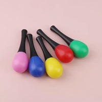 10 Pieces of Children Can Chew The Small Sand Hammer Sand Hammer Training Toy Percussion Instrument Mini Sand Hammer