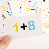 Children's Wooden Hedgehog Ten Digit Counter Ten Grid Game Addition Subtraction Operation Math Toy Number Cognitive Teaching Aid