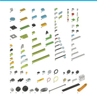 STEM Educational Building Blocks Kit 280pcs with Electronic Sensors for Robot Programming