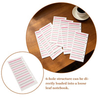 10 Books Budget Planner A6 6 Ring Binder Inserts Finance Refill Bill Payment Tracker Expense Log Money Saving Envelope