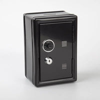 Mini Metal Safe Piggy Bank With Combination Lock And Key Security Perfect For Kids Money Saving Home Small Items Storage【SMQ】