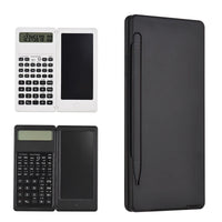 Portable 6.5 Inch Calculator LCD Screen Writing Tablet Folding Scientific Calculator Tablet Digital Drawing Pad With Stylus Pen
