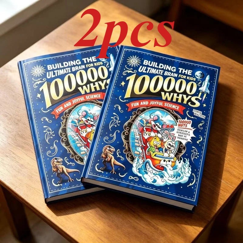Building The Ultimate Brain: 100000 Whys – Fun and Joyful Science for Kids To Develop A Scientist’s Way of Thinking, Explore The