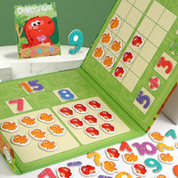 Dinosaur Theme Children's Math Tiles Number Decomposition Arithmetic 1-20 Addition And Subtraction Early Education Toys