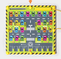 Montessori Magnetic Alphabet Maze Letter Puzzle Wooden Educational Toy Parking Lot Drawing Board Early Learning Activities Gifts