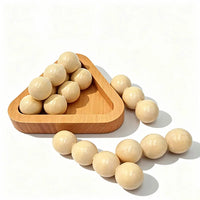 Magic Baffling Difficult Brain Teaser 3D Wooden Pyramid Puzzle IQ Logic Training for Adults & Kids Challenge Educational Toys