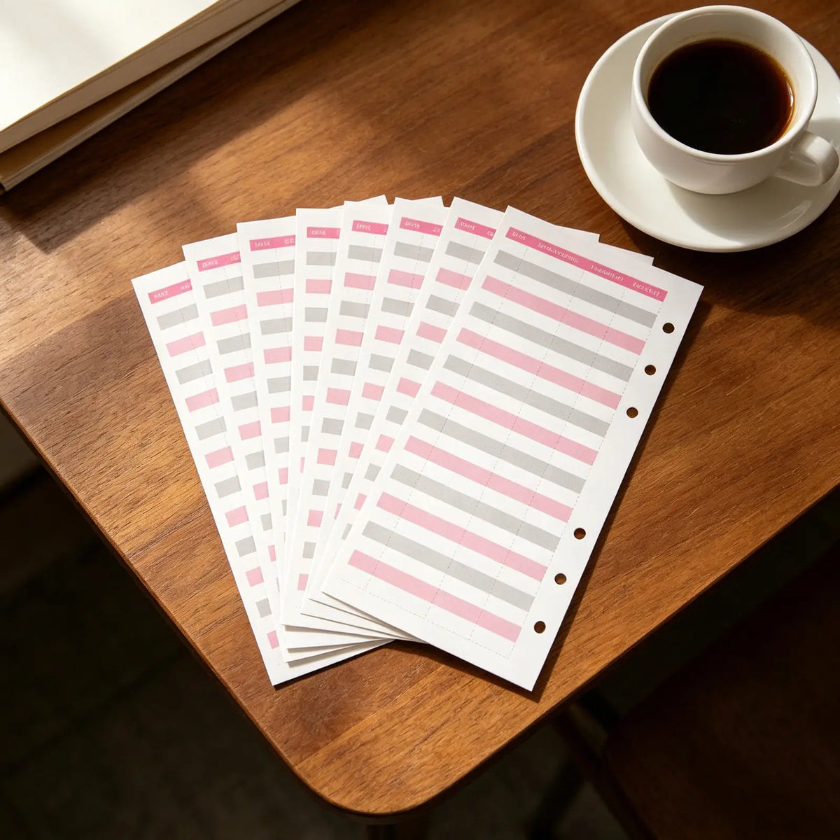 10 Books Budget Planner A6 6 Ring Binder Inserts Finance Refill Bill Payment Tracker Expense Log Money Saving Envelope