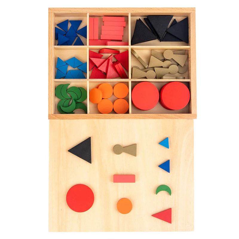 Kindergarten Montessori Wooden Toys Winder Object Permanence Box Coin Box Drawer Game Textile Drum Teaching Aids Sensory Toys