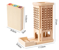 New 3in1 Wooden Stick and Tower Game Arithmetic Early Education Montessori Toys Thinking Training Parent-child Interactive Toy