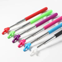 Retractable Hand Shape Reading Pointer Stick Stretchable Teaching Guidance Stick Kids Reading Tool Classroom Instruction Pointer