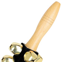 IRIN Hand Held Bell Stick Wooden Discussion Musical Toy for Adult KTV Party Orff Instruments Early Education Stick Shaker