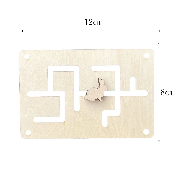 Busy Board Diy Accessories Montessori Early Education Toys Kids Activity Busyboard Material Teaching  Wooden Game 2-6 Years Old
