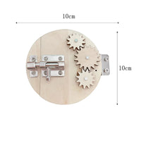Busy Board Diy Accessories Montessori Early Education Toys Kids Activity Busyboard Material Teaching  Wooden Game 2-6 Years Old