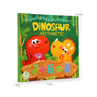 Dinosaur Theme Children's Math Tiles Number Decomposition Arithmetic 1-20 Addition And Subtraction Early Education Toys