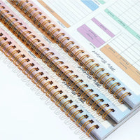 B5 Spiral Household Expense Account Book Daily Weekly Finance Budget Planner Cash Income Expenditure Saving Tracker Notebook