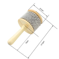 Wooden Cabasa Percussion Band Student Children Kid Instrument Pop Hand Shaker Professional Percussion Educational Tools