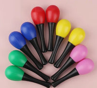 10 Pieces of Children Can Chew The Small Sand Hammer Sand Hammer Training Toy Percussion Instrument Mini Sand Hammer