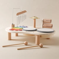 Baby Educational Toys Wooden Aeolian Bells Montessori Children's Musical Toys Xylophone Newborn Birthday Gifts Music Table Toys