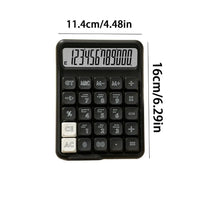 Detachable Mute Mahjong-Sound Calculator Cute Cartoon Electronic Calculators Mechanical Buttons Large Screen