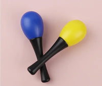 10 Pieces of Children Can Chew The Small Sand Hammer Sand Hammer Training Toy Percussion Instrument Mini Sand Hammer