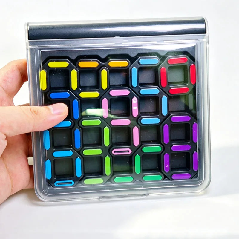 Math Number IQ Logical Thinking Training 3D Brain Teaser Puzzle Game with 120 Challenges Educational Toys for Kids & Adults