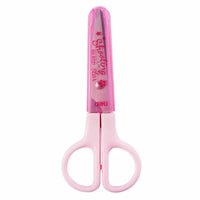 1pcs Child Safety Scissors Kindergarten Handmade Round Head Small Scissors for Paper Cross Stitch Scissors Yarn Pink Blue