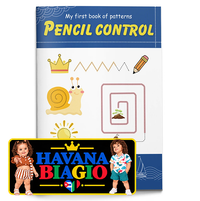 Pencil Control Activity Book for Kids, Tracing Lines and Shapes Workbook, Early Writing Practice Book