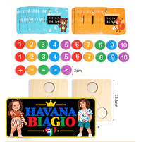 Children's Wooden Number Decomposition Addition Subtraction Operation Montessori Logical Thinking Training Math Educational Toys