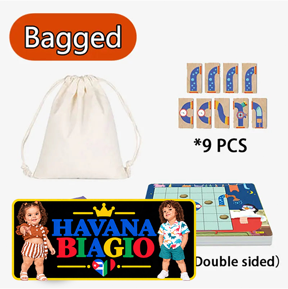 Kid Maze Jigsaw Toy Logical Thinking Training Breakthrough Game Parent-Child Interaction Board Game Educational Toy For Children