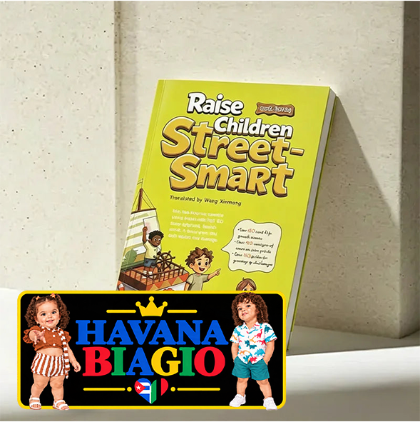 Raise Children Street‑Smart Comic Edition  Kids EQ Development Growth Guidance Book Children Life Wisdom Education Bookpresent