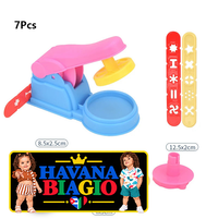 Kids DIY Clay Tool Play Dough Tool Kit Various Animal Molds Cutters Rolling Pins Plasticine Molds Clay Accessories
