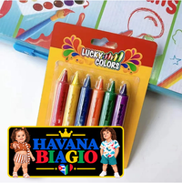 6pcs set Washable Bath Crayons-Colorful, Easy-Clean Markers for Youngsters, Fun Shower Draw in the Tub Graffiti Toy