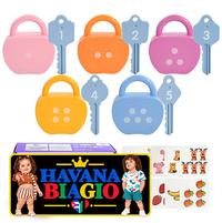 Educational Toy Apple Digital Unlock Toys Fun Number and Letter Match Game for Inspired Learning Toy Gift
