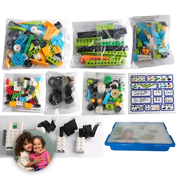 STEM Educational Building Blocks Kit 280pcs with Electronic Sensors for Robot Programming