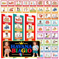 Children's Visual Time Chart Non Verbal Communication Visual Assistance Schedule Planning Daily Card Early Educational Toys