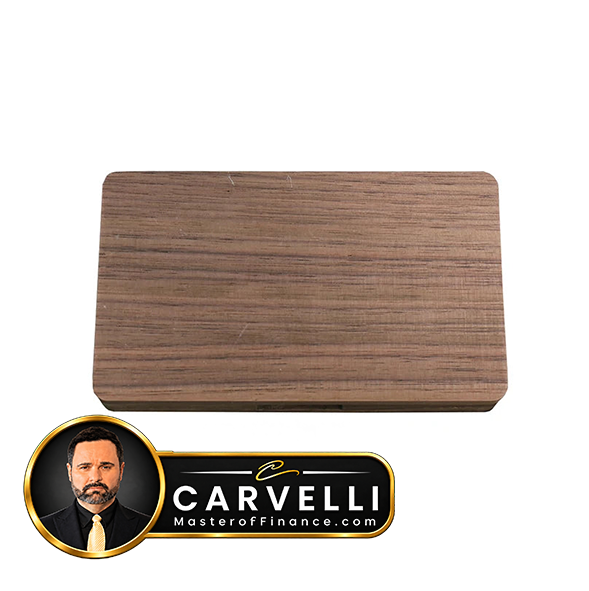 Wooden Custom Name Business Card Holder Personalized Box Magnetic Clasp Laser Engraving Office Customized Business Card Case