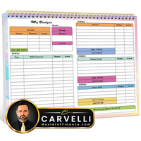 B5 Spiral Household Expense Account Book Daily Weekly Finance Budget Planner Cash Income Expenditure Saving Tracker Notebook